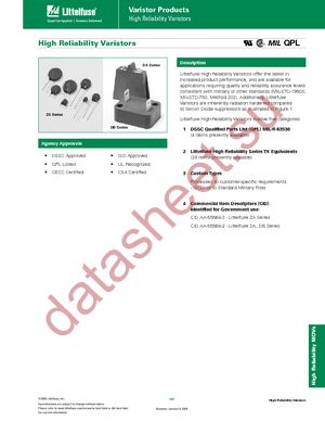 M83530/1-2200D datasheet  